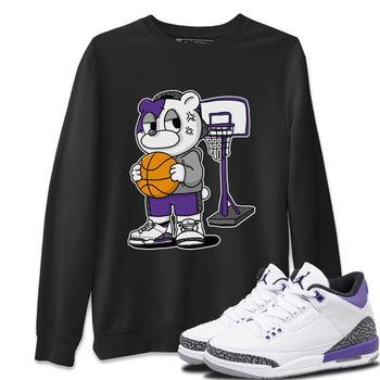 Jordan 3 Dark Iris Sneaker Match Tees Annoyed Bear Sneaker Tees Jordan 3 Dark Iris Sneaker Release Tees Unisex Shirts