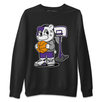 Jordan 3 Dark Iris Sneaker Match Tees Annoyed Bear Sneaker Tees Jordan 3 Dark Iris Sneaker Release Tees Unisex Shirts