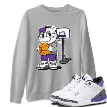 Jordan 3 Dark Iris Sneaker Match Tees Annoyed Bear Sneaker Tees Jordan 3 Dark Iris Sneaker Release Tees Unisex Shirts