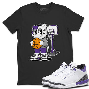 Jordan 3 Dark Iris Sneaker Match Tees Annoyed Bear Sneaker Tees Jordan 3 Dark Iris Sneaker Release Tees Unisex Shirts
