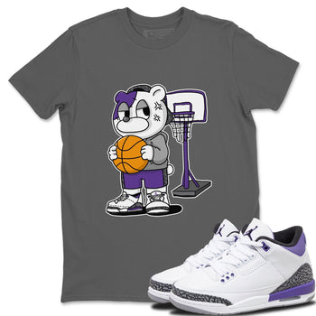 Jordan 3 Dark Iris Sneaker Match Tees Annoyed Bear Sneaker Tees Jordan 3 Dark Iris Sneaker Release Tees Unisex Shirts