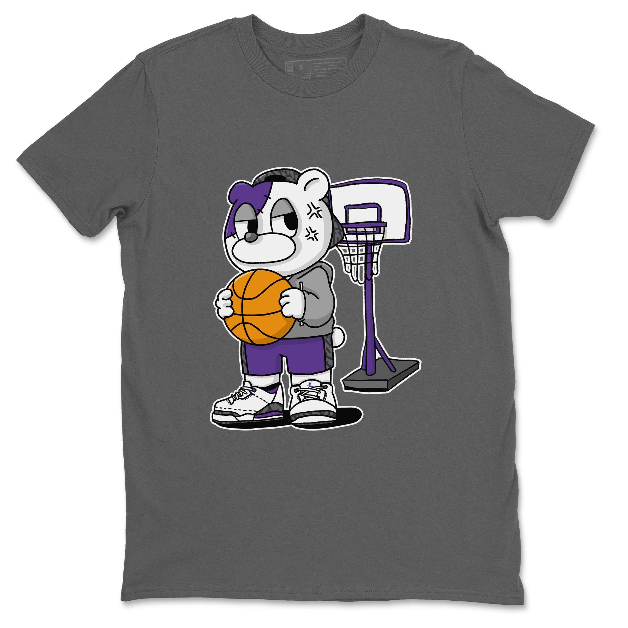 Jordan 3 Dark Iris Sneaker Match Tees Annoyed Bear Sneaker Tees Jordan 3 Dark Iris Sneaker Release Tees Unisex Shirts