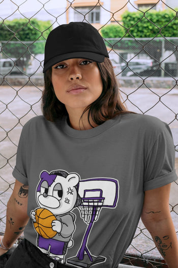 Jordan 3 Dark Iris Sneaker Match Tees Annoyed Bear Sneaker Tees Jordan 3 Dark Iris Sneaker Release Tees Unisex Shirts