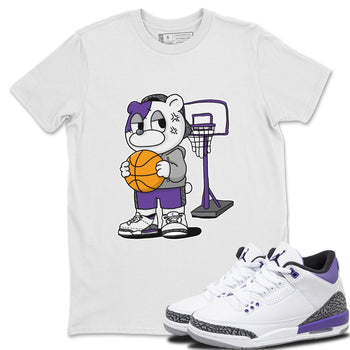 Jordan 3 Dark Iris Sneaker Match Tees Annoyed Bear Sneaker Tees Jordan 3 Dark Iris Sneaker Release Tees Unisex Shirts
