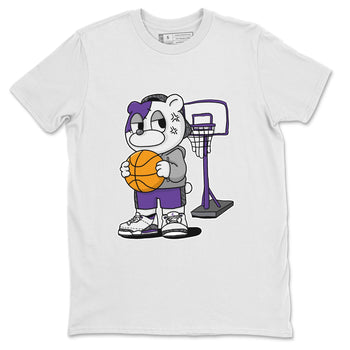 Jordan 3 Dark Iris Sneaker Match Tees Annoyed Bear Sneaker Tees Jordan 3 Dark Iris Sneaker Release Tees Unisex Shirts