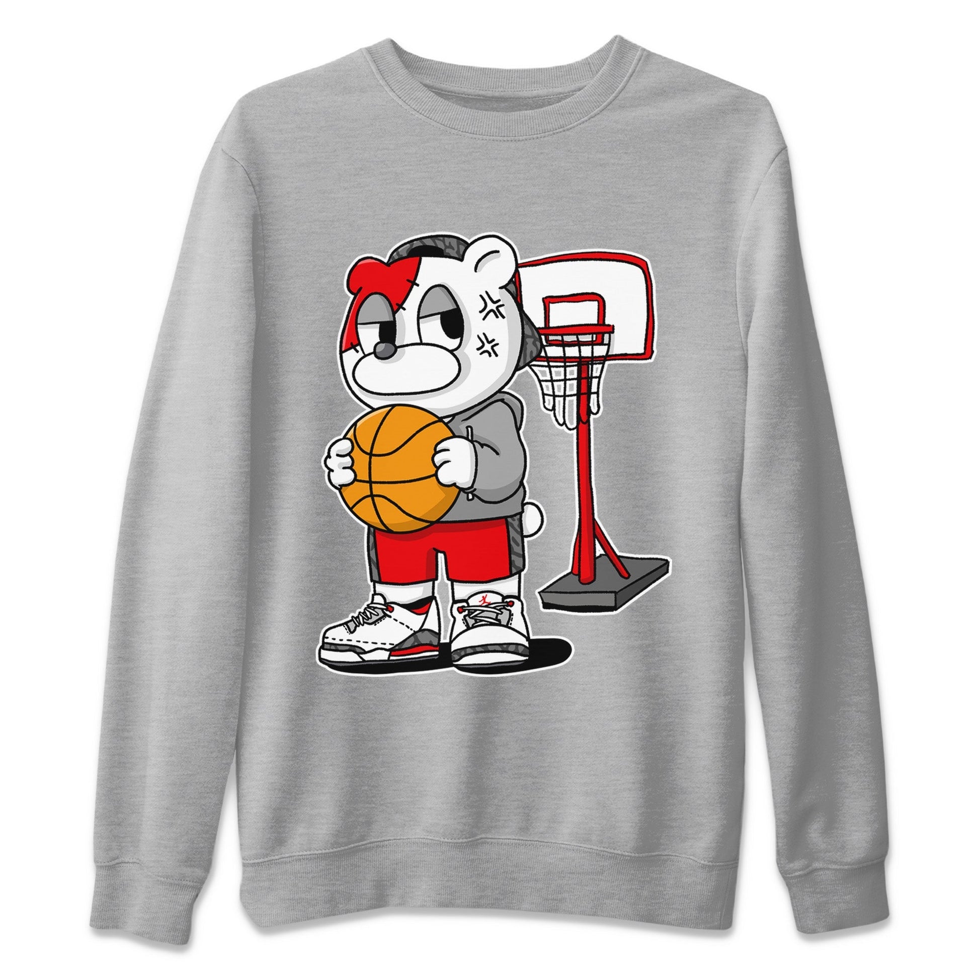 Jordan 3 Fire Red Sneaker Match Tees Annoyed Bear Sneaker Tees Jordan 3 Fire Red Sneaker Release Tees Unisex Shirts