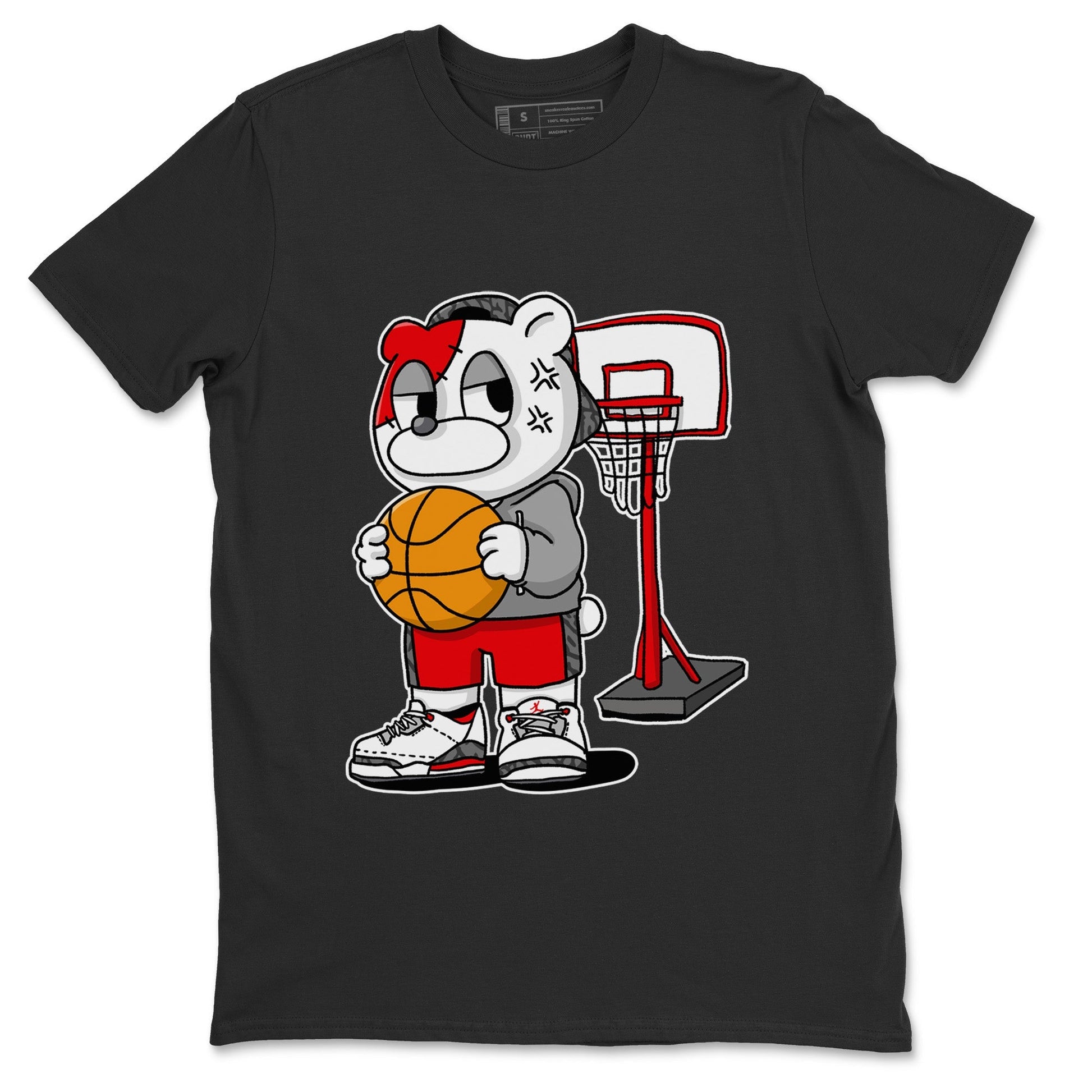 Jordan 3 Fire Red Sneaker Match Tees Annoyed Bear Sneaker Tees Jordan 3 Fire Red Sneaker Release Tees Unisex Shirts