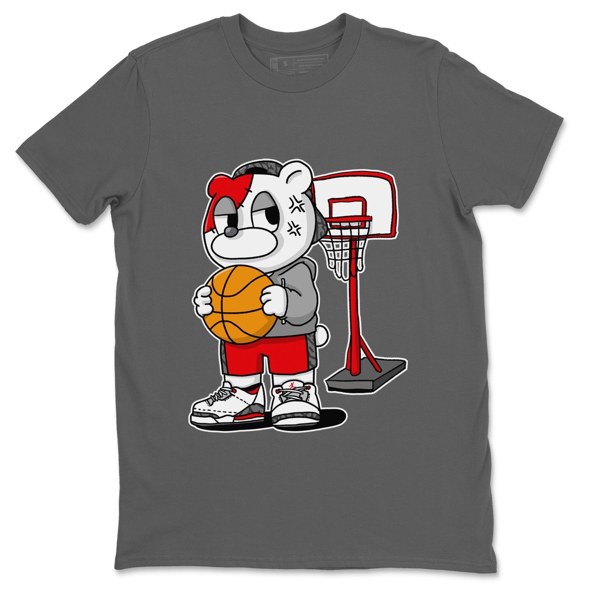 Jordan 3 Fire Red Sneaker Match Tees Annoyed Bear Sneaker Tees Jordan 3 Fire Red Sneaker Release Tees Unisex Shirts