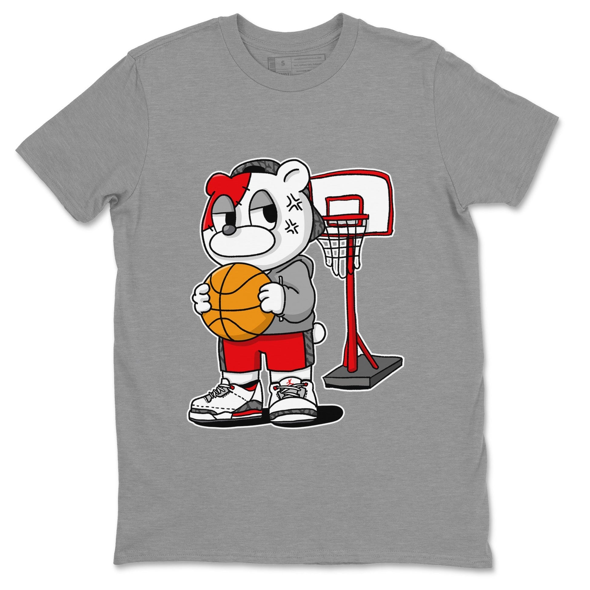 Jordan 3 Fire Red Sneaker Match Tees Annoyed Bear Sneaker Tees Jordan 3 Fire Red Sneaker Release Tees Unisex Shirts