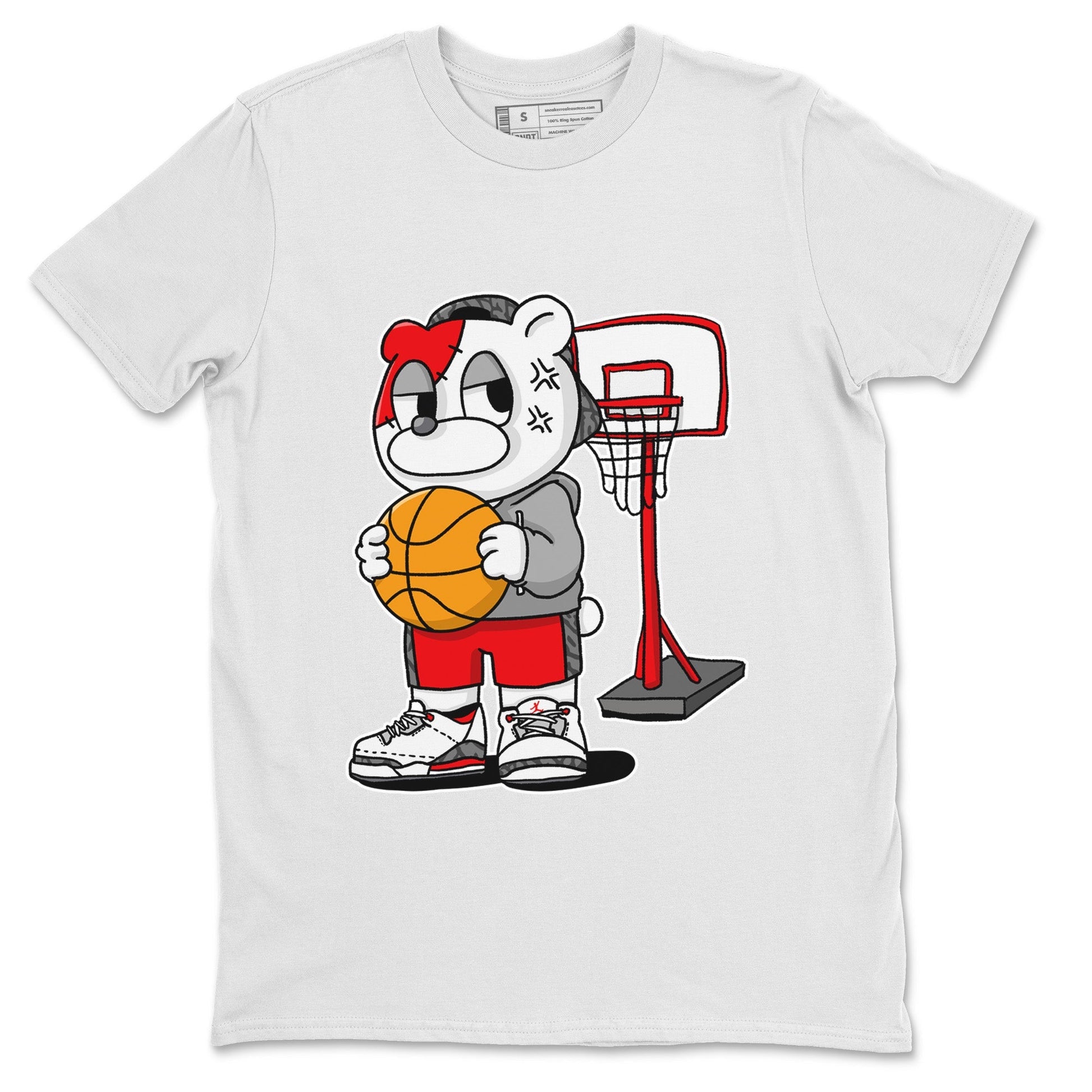 Jordan 3 Fire Red Sneaker Match Tees Annoyed Bear Sneaker Tees Jordan 3 Fire Red Sneaker Release Tees Unisex Shirts