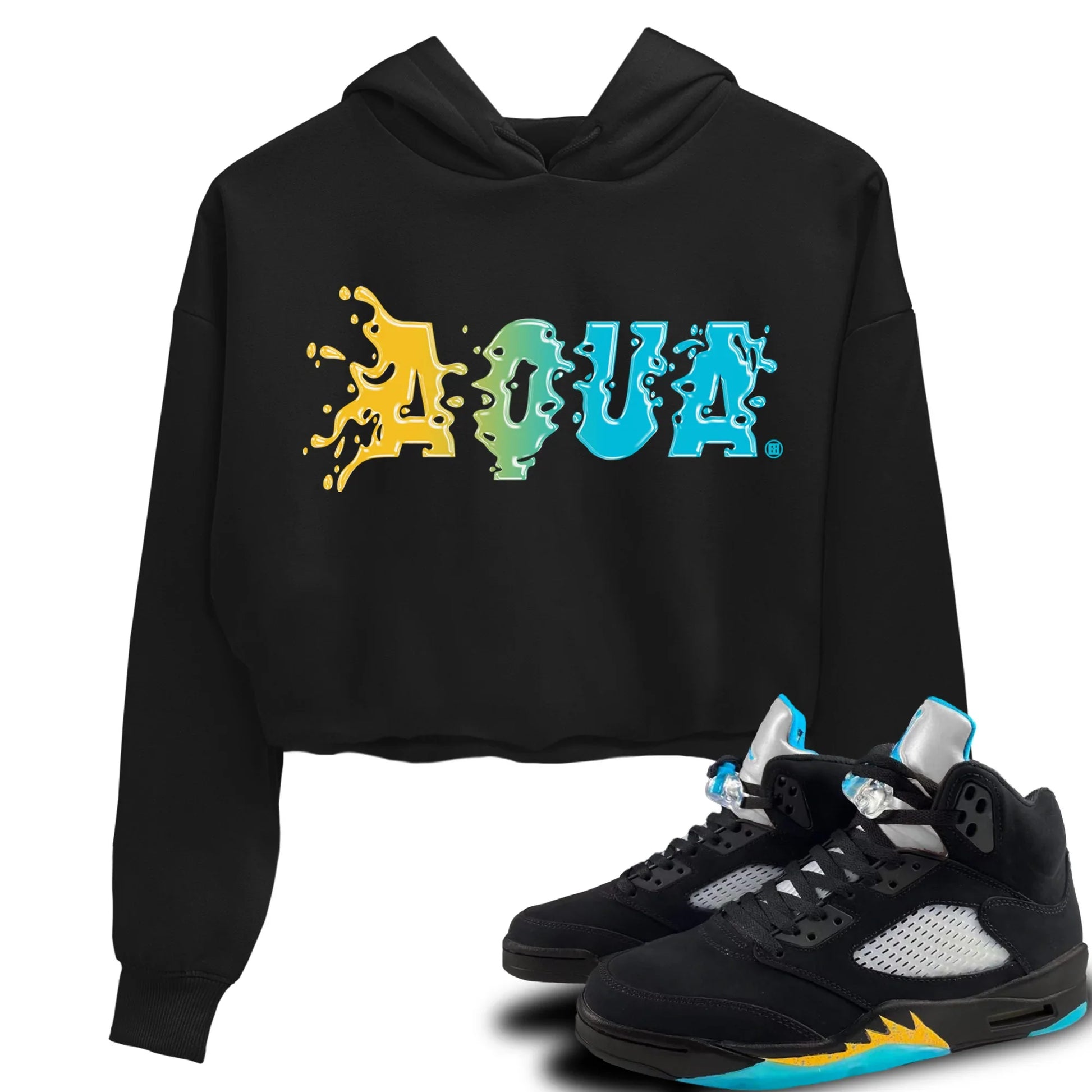 Jordan 5 Aqua Sneaker Match Tees Aqua Sneaker Tees Jordan 5 Aqua Sneaker Release Tees Women's Shirts