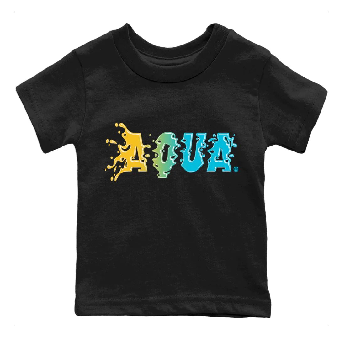 Jordan 5 Aqua Sneaker Match Tees Aqua Sneaker Tees Jordan 5 Aqua Sneaker Release Tees Kids Shirts