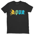 Jordan 5 Aqua Sneaker Match Tees Aqua Sneaker Tees Jordan 5 Aqua Sneaker Release Tees Unisex Shirts