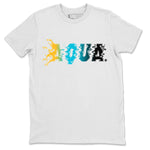 Jordan 5 Aqua Sneaker Match Tees Aqua Sneaker Tees Jordan 5 Aqua Sneaker Release Tees Unisex Shirts