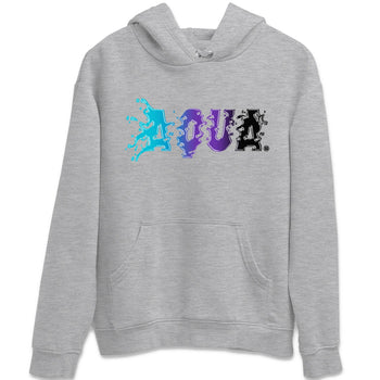 Air Jordan 6 Aqua Sneaker Match Tees Aqua Sneaker Tees AJ6 Aqua Sneaker Release T-Shirt Unisex Shirts Heather Grey 2