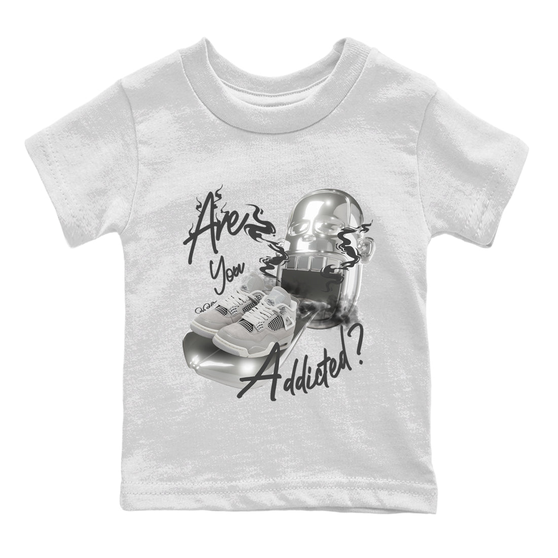 Air Jordan 4 Frozen Moments | Are You Addicted Kids T-Shirt | SNRT ...