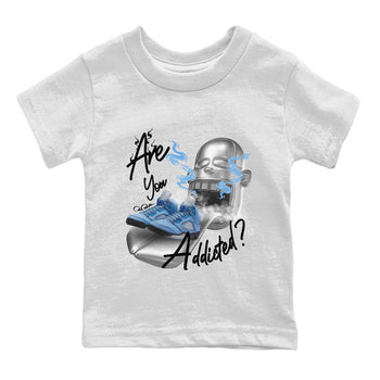 Jordan 5 UNC Jordan Shirts Are You Addicted Sneaker Tees AJ5 UNC Sneaker Release Tees Kids Shirts White 2