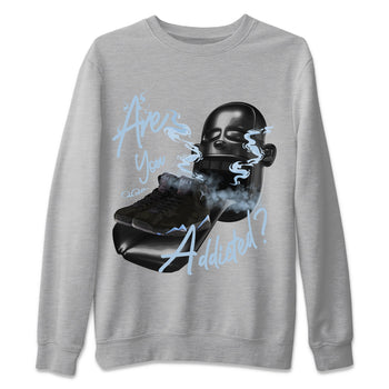 Air Jordan 7 Chambray Sneaker Match Tees Are You Addicted Sneaker Tees AJ7 Chambray Sneaker Release Tees Unisex Shirts Heather Grey 2