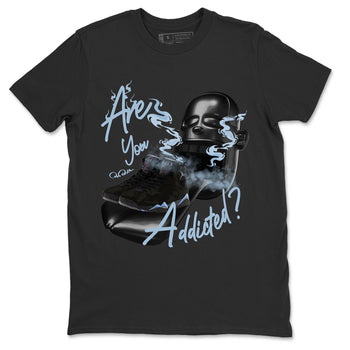 Air Jordan 7 Chambray Sneaker Match Tees Are You Addicted Sneaker Tees AJ7 Chambray Sneaker Release Tees Unisex Shirts Black 2