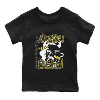 4s Vivid Sulfur shirt to match jordans Are You Blessed sneaker tees Air Jordan 4 Vivid Sulfur SNRT sneaker release tees baby toddler Black 2 cotton Shirt
