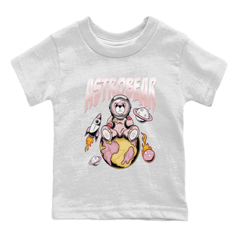 Air Jordan 1 Washed Pink Sneaker Match Tees Astrobear Sneaker Tees Air Jordan 1 High OG WMNS Washed Pink Sneaker Release Tees Kids Shirts White 2