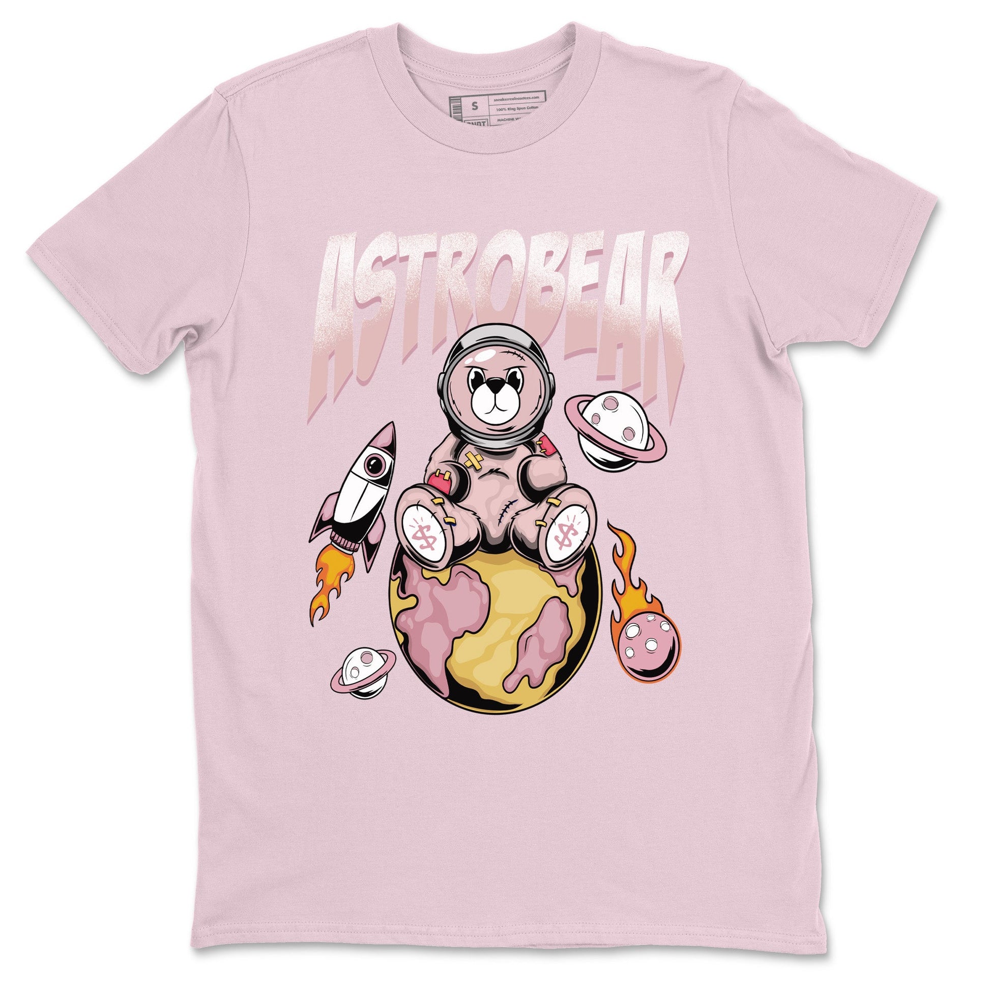 Air Jordan 1 Washed Pink Sneaker Match Tees Astrobear Sneaker Tees Air Jordan 1 High OG WMNS Washed Pink Sneaker Release Tees Unisex Shirts Pink 2