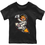 Jordan 1 Muslin Sneaker Match Tees Astronaut Bear Sneaker Tees Jordan 1 Muslin Sneaker Release Tees Kids Shirts