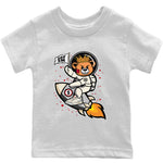 Jordan 1 Muslin Sneaker Match Tees Astronaut Bear Sneaker Tees Jordan 1 Muslin Sneaker Release Tees Kids Shirts