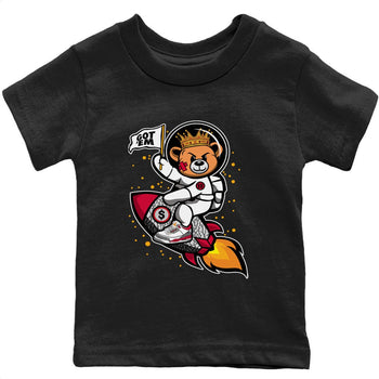 Jordan 3 Cardinal Sneaker Match Tees Astronaut Bear Sneaker Tees Jordan 3 Cardinal Sneaker Release Tees Kids Shirts