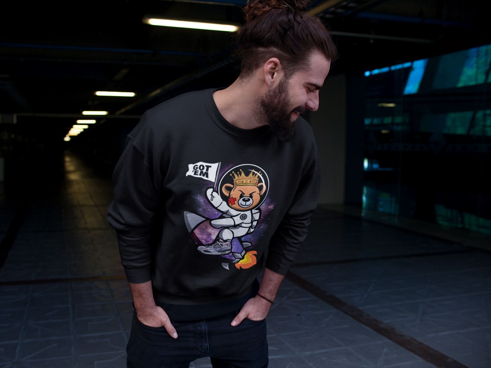 Jordan 4 Zen Master Sneaker Match Tees Astronaut Bear Sneaker Tees Jordan 4 Zen Master Sneaker Release Tees Unisex Shirts