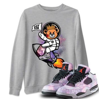 Jordan 4 Zen Master Sneaker Match Tees Astronaut Bear Sneaker Tees Jordan 4 Zen Master Sneaker Release Tees Unisex Shirts
