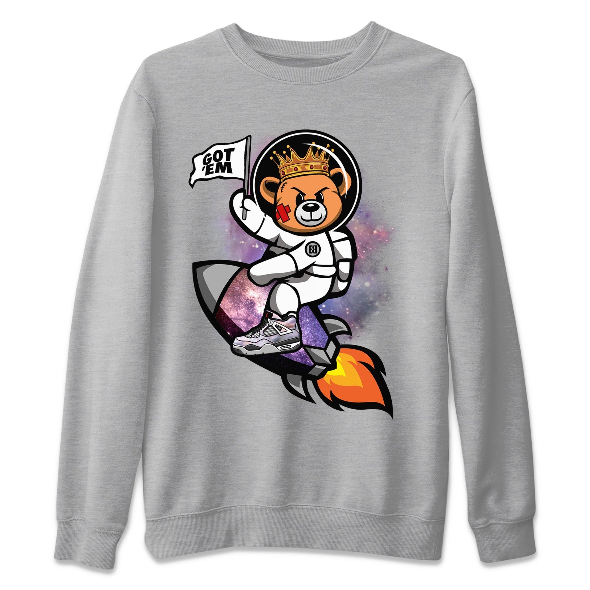 Jordan 4 Zen Master Sneaker Match Tees Astronaut Bear Sneaker Tees Jordan 4 Zen Master Sneaker Release Tees Unisex Shirts