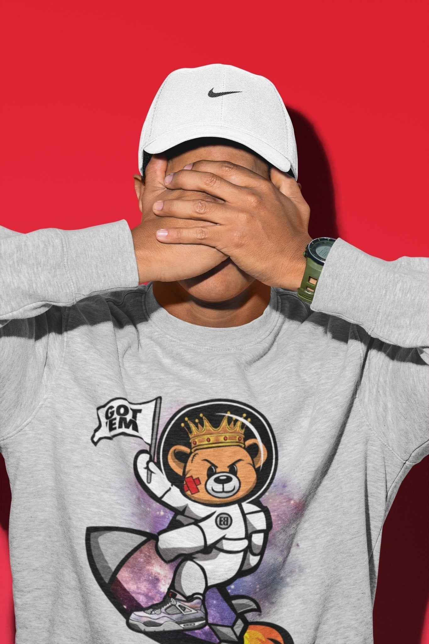 Jordan 4 Zen Master Sneaker Match Tees Astronaut Bear Sneaker Tees Jordan 4 Zen Master Sneaker Release Tees Unisex Shirts