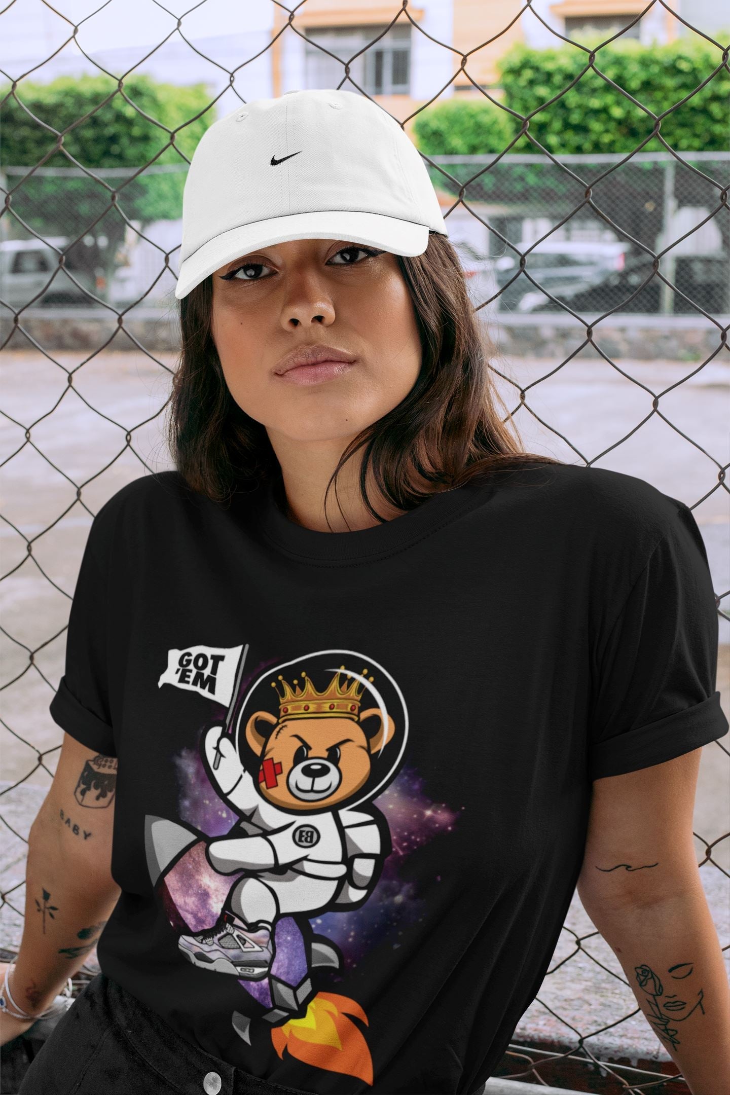 Jordan 4 Zen Master Sneaker Match Tees Astronaut Bear Sneaker Tees Jordan 4 Zen Master Sneaker Release Tees Unisex Shirts