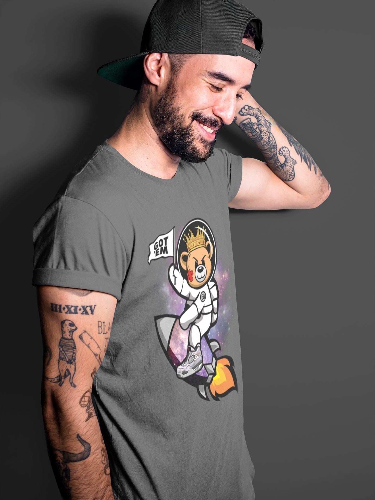 Jordan 4 Zen Master Sneaker Match Tees Astronaut Bear Sneaker Tees Jordan 4 Zen Master Sneaker Release Tees Unisex Shirts