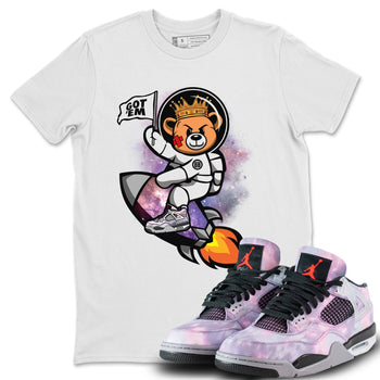 Jordan 4 Zen Master Sneaker Match Tees Astronaut Bear Sneaker Tees Jordan 4 Zen Master Sneaker Release Tees Unisex Shirts