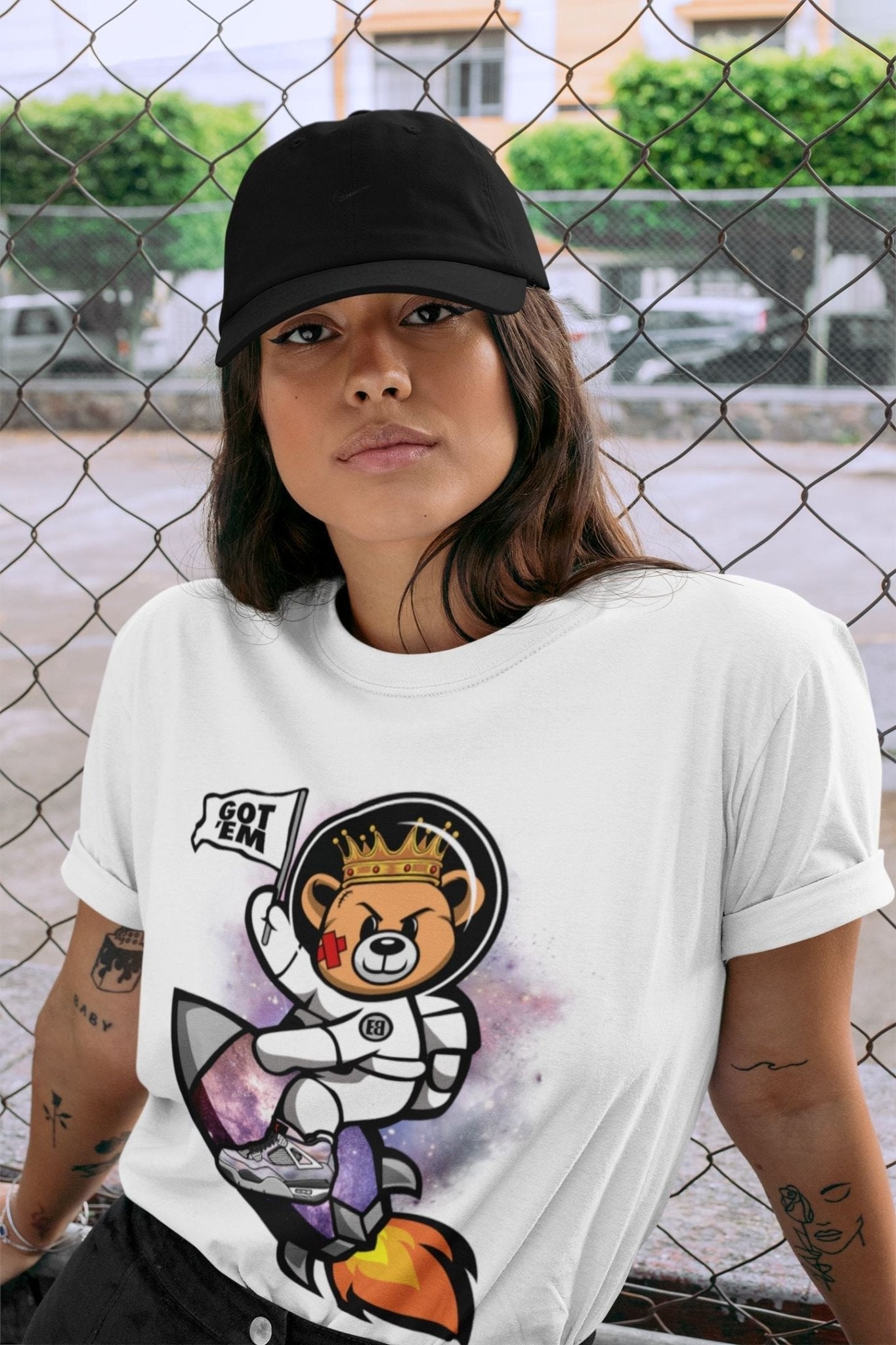 Jordan 4 Zen Master Sneaker Match Tees Astronaut Bear Sneaker Tees Jordan 4 Zen Master Sneaker Release Tees Unisex Shirts