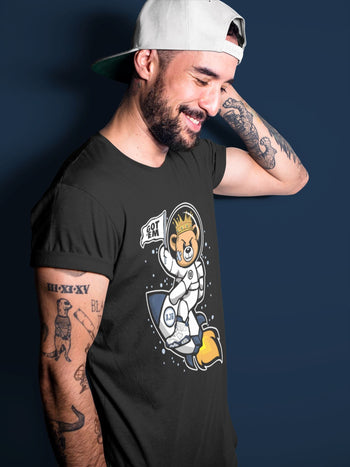 Jordan 6 Midnight Navy Sneaker Match Tees Astronaut Bear Sneaker Tees Jordan 6 Midnight Navy Sneaker Release Tees Unisex Shirts