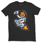 Jordan 6 UNC Sneaker Match Tees Astronaut Bear Sneaker Tees Jordan 6 UNC Sneaker Release Tees Unisex Shirts