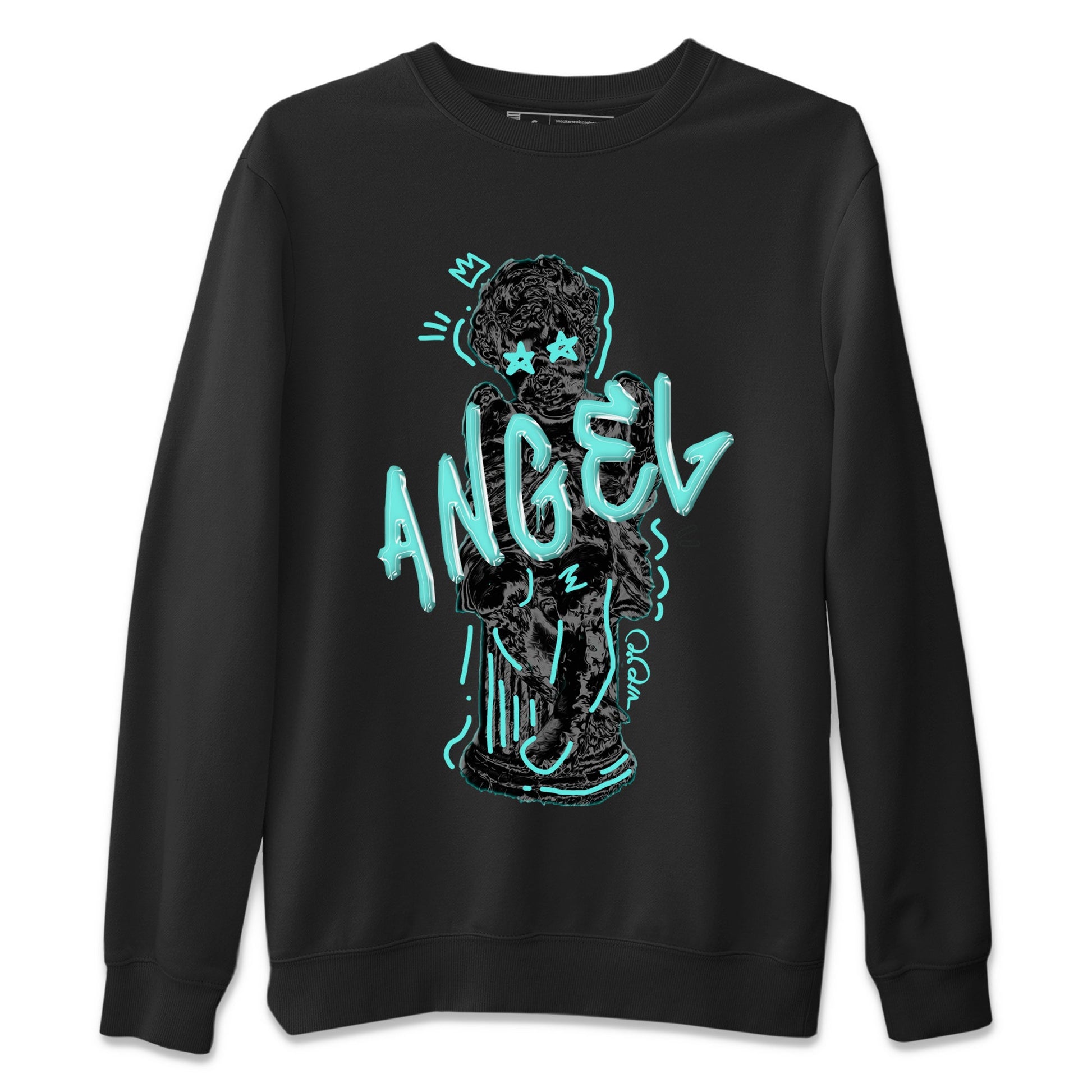Air Force 1 Tiffany Sneaker Match Tees Baby Angel Sneaker Tees Nike Tiffany AF1Sneaker Release Tees Unisex Shirts Black 2