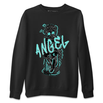 Air Force 1 Tiffany Sneaker Match Tees Baby Angel Sneaker Tees Nike Tiffany AF1Sneaker Release Tees Unisex Shirts Black 2