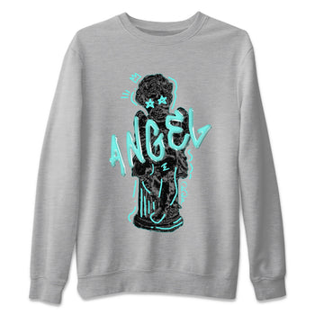 Air Force 1 Tiffany Sneaker Match Tees Baby Angel Sneaker Tees Nike Tiffany AF1Sneaker Release Tees Unisex Shirts Heather Grey 2