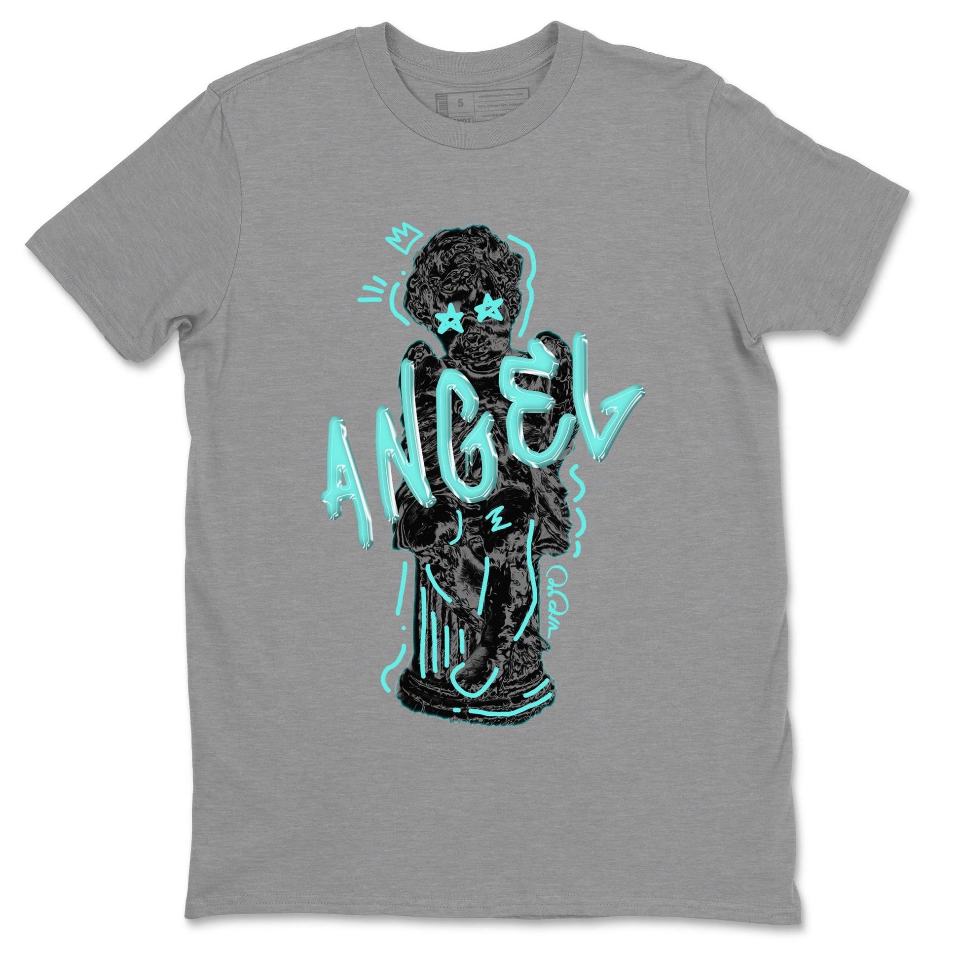 Air Force 1 Tiffany Sneaker Match Tees Baby Angel Sneaker Tees Nike Tiffany AF1Sneaker Release Tees Unisex Shirts Heather Grey 2