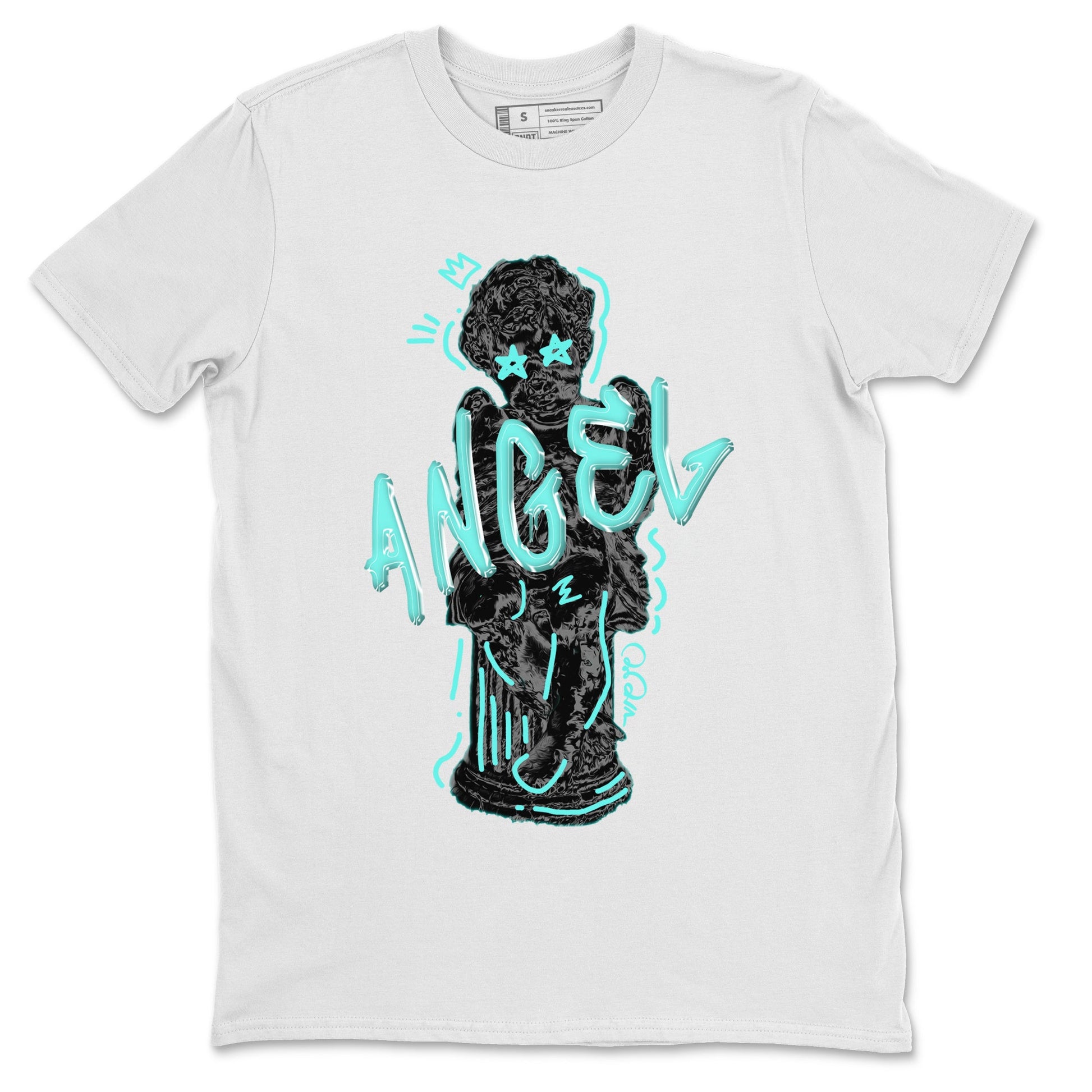 Air Force 1 Tiffany Sneaker Match Tees Baby Angel Sneaker Tees Nike Tiffany AF1Sneaker Release Tees Unisex Shirts White 2