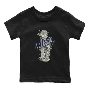 Air Jordan 5 A Ma Maniere x Photon Dust shirt to match jordans Baby Angel sneaker tees Jordan 5 A Ma Maniere "Dawn" SNRT Sneaker Release Tees Baby Toddler Black 2 T-Shirt