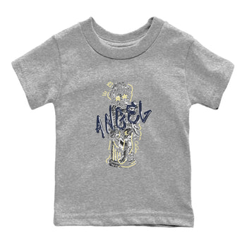 Air Jordan 5 A Ma Maniere x Photon Dust shirt to match jordans Baby Angel sneaker tees Jordan 5 A Ma Maniere "Dawn" SNRT Sneaker Release Tees Baby Toddler Heather Grey 2 T-Shirt