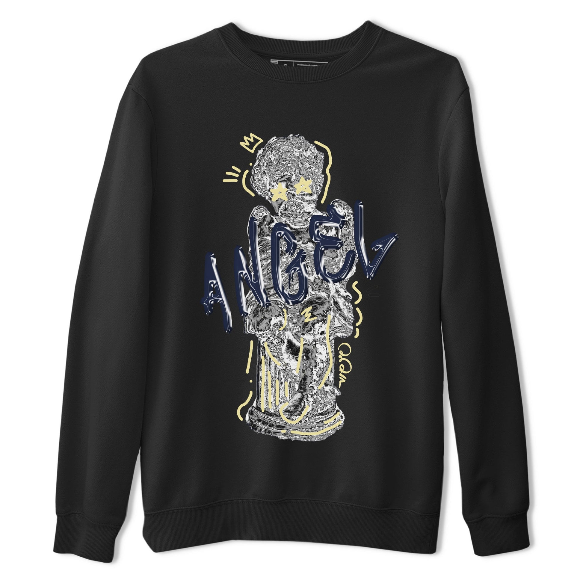 Air Jordan 5 A Ma Maniere x Photon Dust shirt to match jordans Baby Angel sneaker tees Jordan 5 A Ma Maniere "Dawn" SNRT Sneaker Release Tees Unisex Black 2 T-Shirt