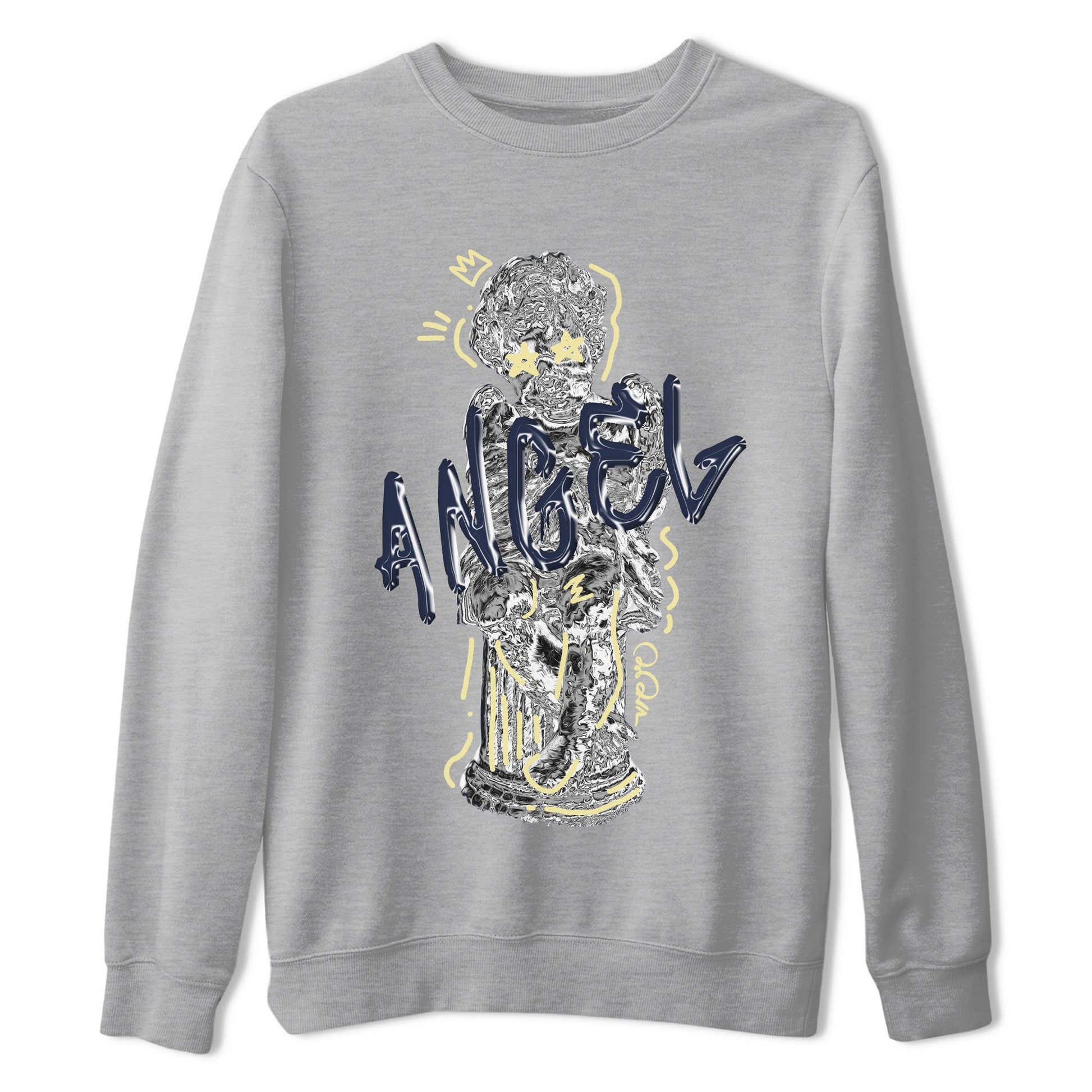Air Jordan 5 A Ma Maniere x Photon Dust shirt to match jordans Baby Angel sneaker tees Jordan 5 A Ma Maniere "Dawn" SNRT Sneaker Release Tees Unisex Heather Grey 2 T-Shirt