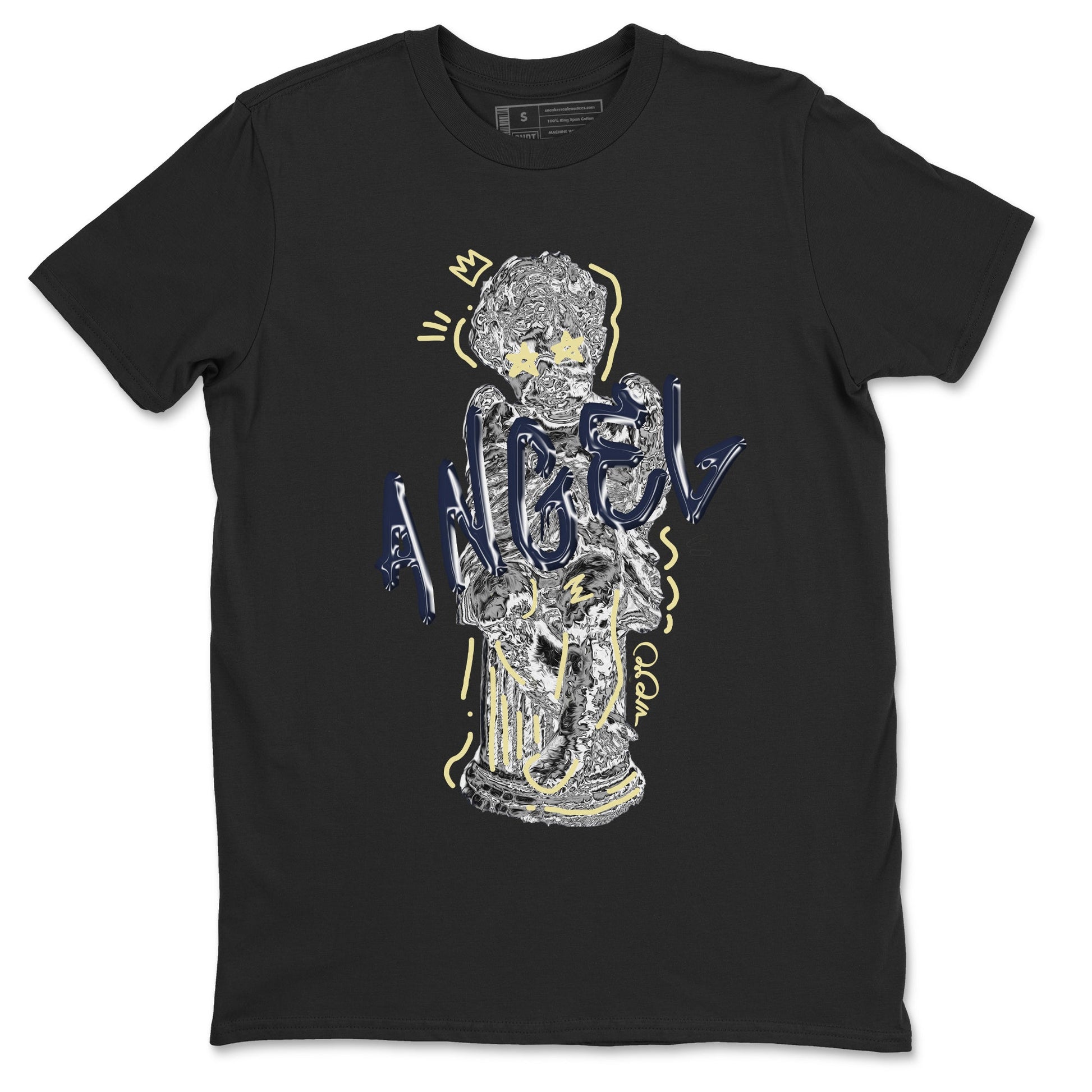Air Jordan 5 A Ma Maniere x Photon Dust shirt to match jordans Baby Angel sneaker tees Jordan 5 A Ma Maniere "Dawn" SNRT Sneaker Release Tees Unisex Black 2 T-Shirt