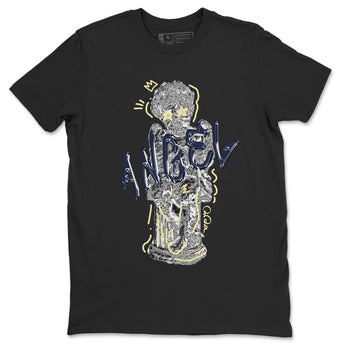 Air Jordan 5 A Ma Maniere x Photon Dust shirt to match jordans Baby Angel sneaker tees Jordan 5 A Ma Maniere "Dawn" SNRT Sneaker Release Tees Unisex Black 2 T-Shirt